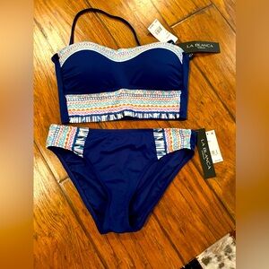 LaBlanca Two Piece Swimsuit, Size 8.  NWT!
